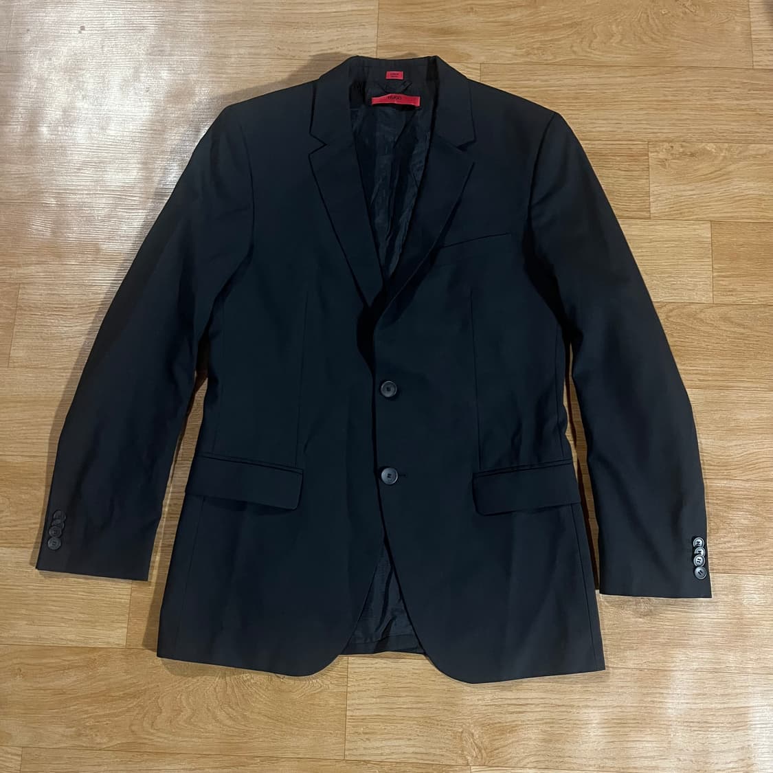 [97/31] 휴고보스 블랙 정장 수트 상품이미지3