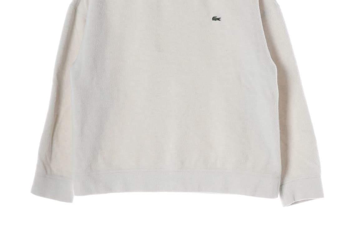 라코스테 릴렉스핏 크림 테리 스웻셔츠 4 상품이미지4