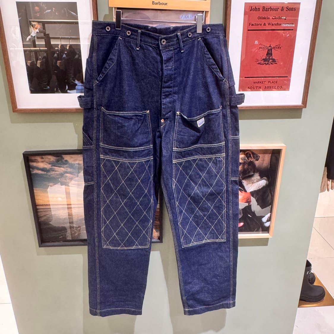 캐피탈 럼버팬츠 인디고 4사이즈 상품이미지1