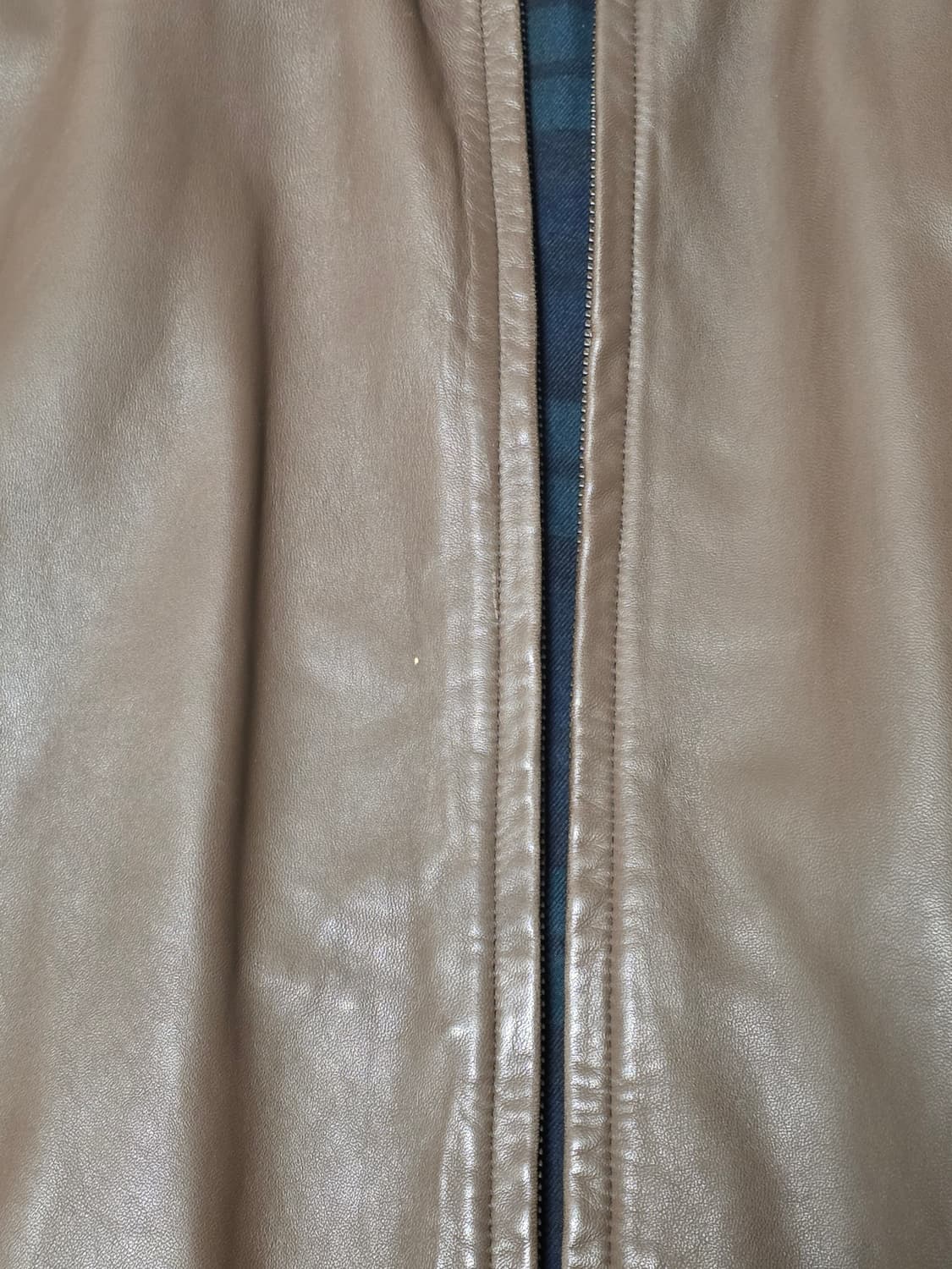 폴로 맥스웰 레더자켓 브라운 L사이즈 상품이미지5