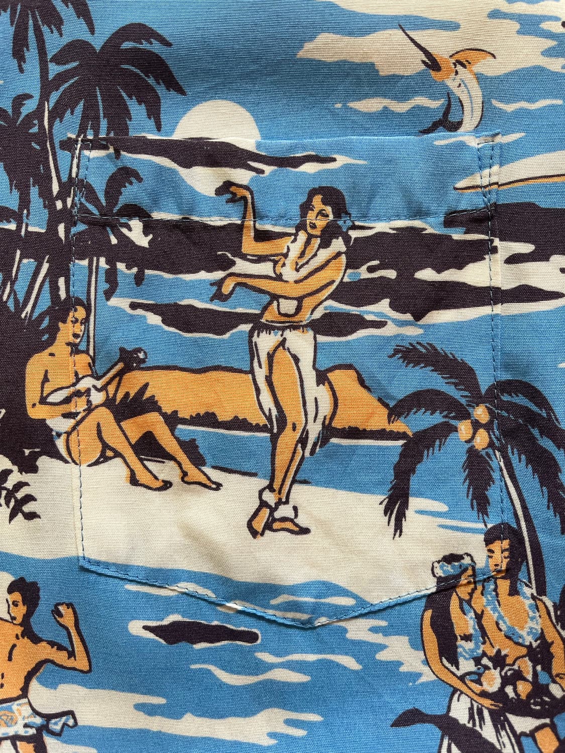 MICKY OYE RAYON HAWAIIAN SHIRTS 상품이미지4