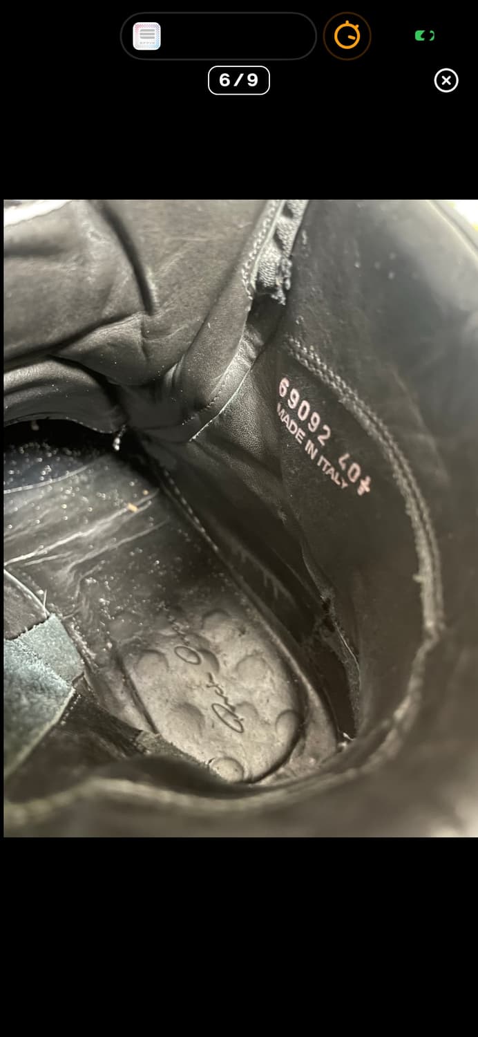 릭오웬스 지오바스켓 검정 박스 끈 O (정품) 네고가능해요:) 상품이미지6