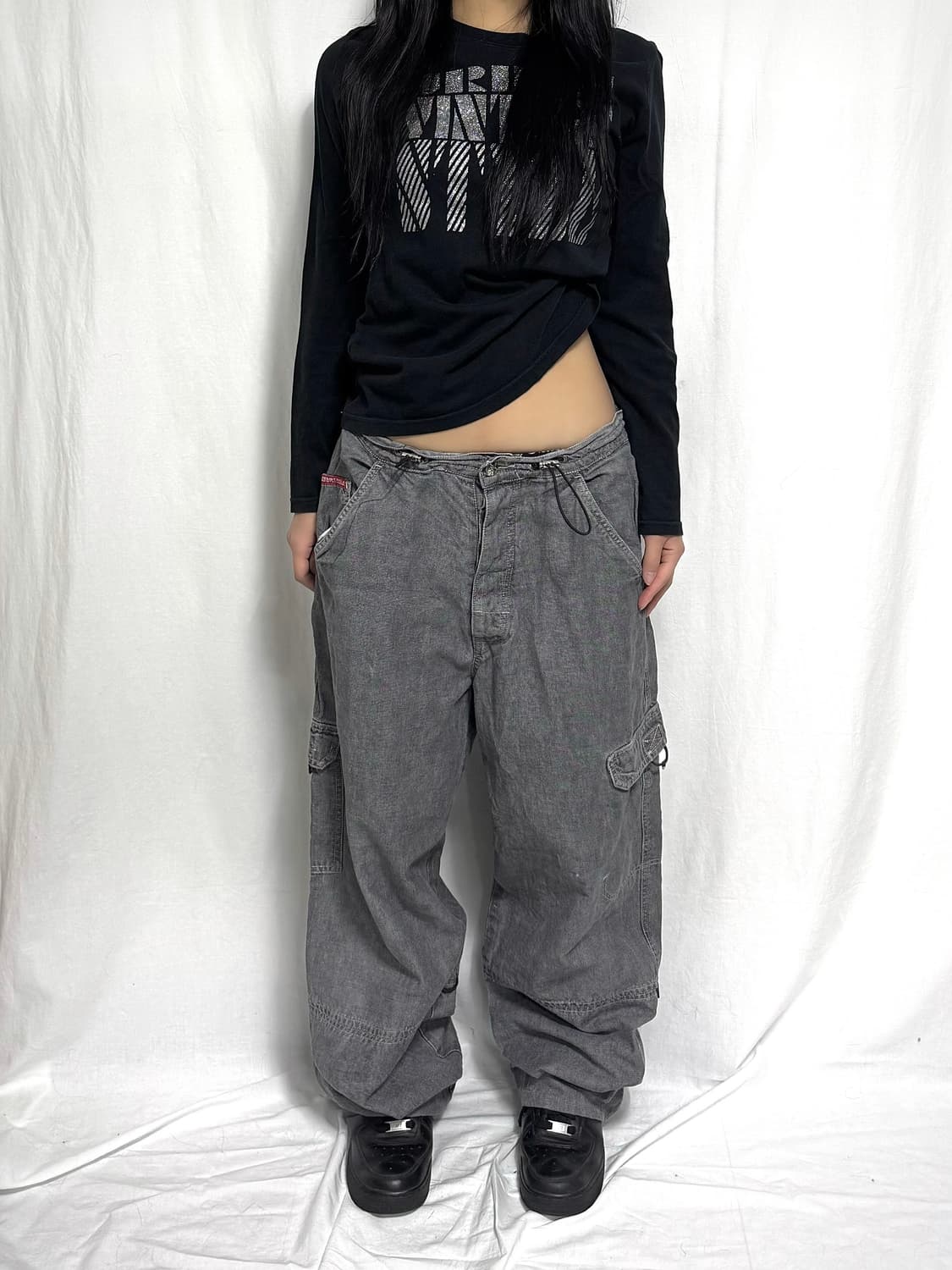 Gray cargo pants 상품이미지1