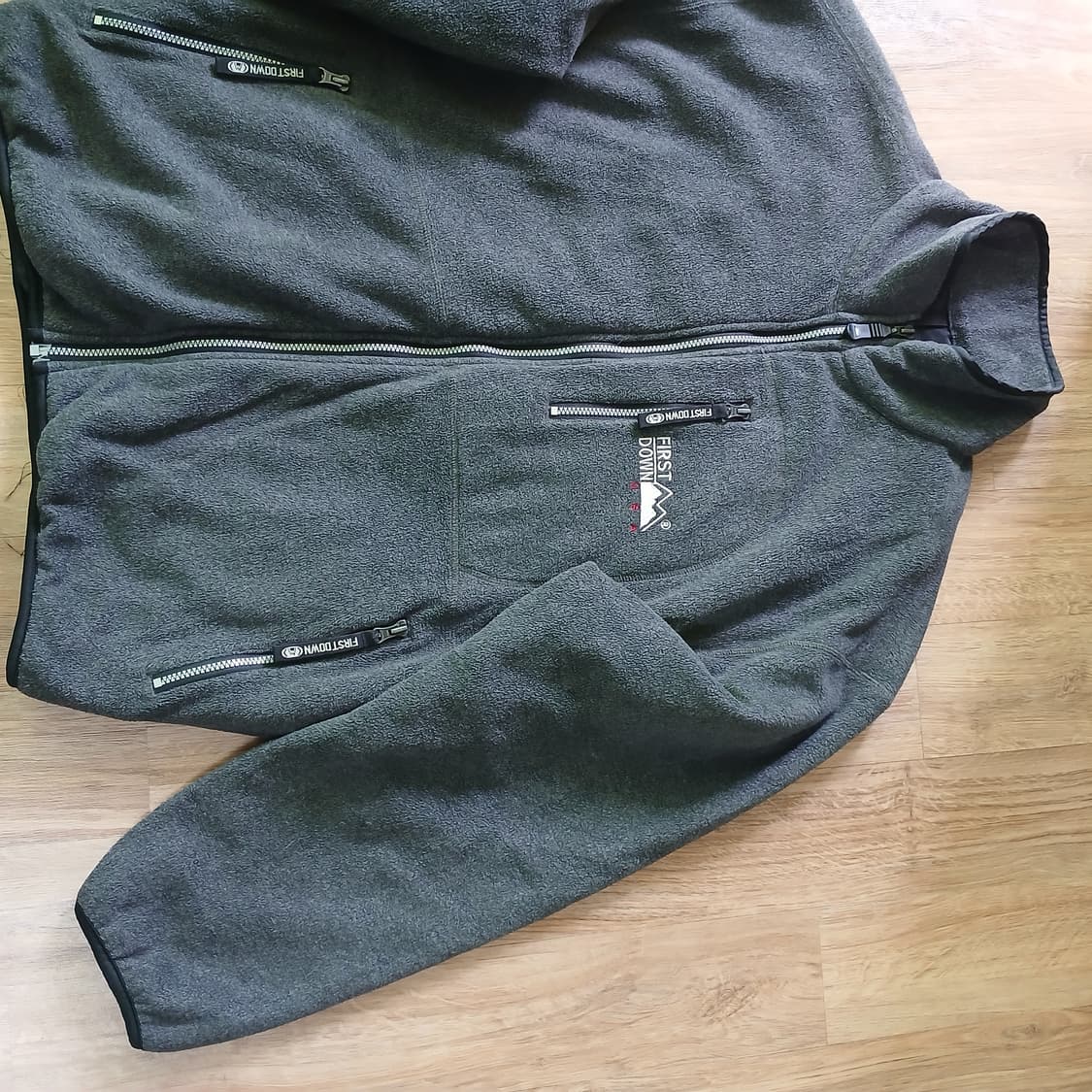 first down 퍼스트다운 후리스 플리스 누빔 점퍼 자켓 상품이미지4