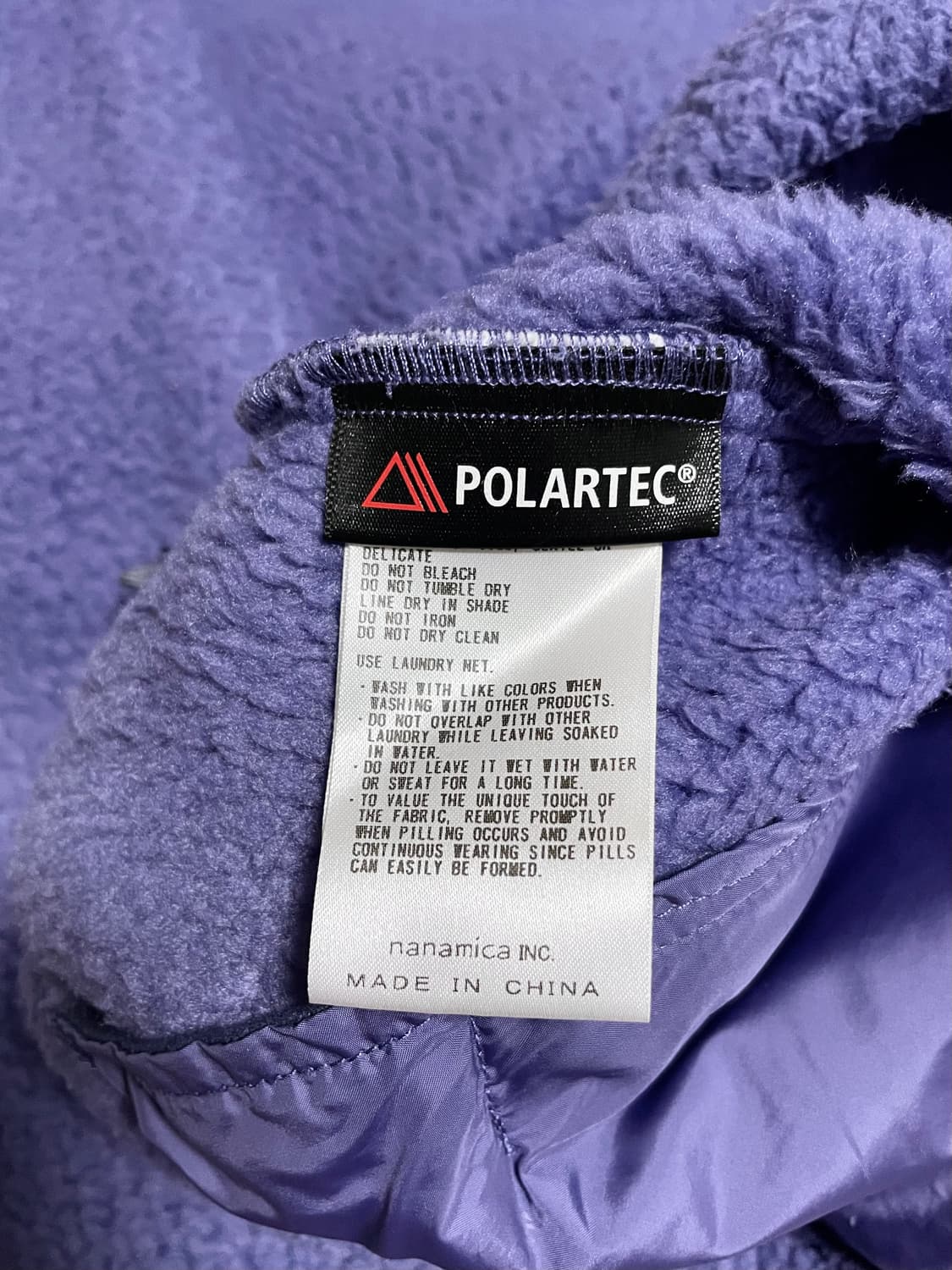 노스페이스 퍼플라벨 후리스 폴라텍 풀오버 파타고니아 상품이미지8