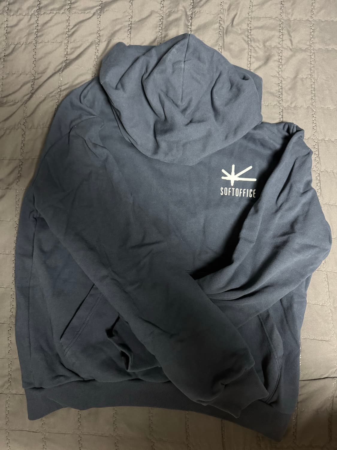[M] 소프트오피스 softoffice 후드 네이비 상품이미지1