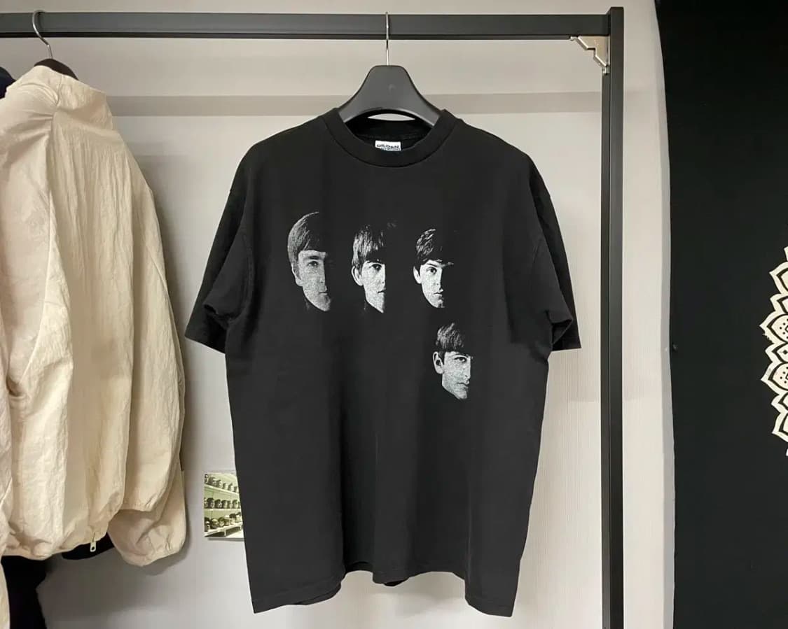 비틀즈 90s 밴드티 상품이미지1