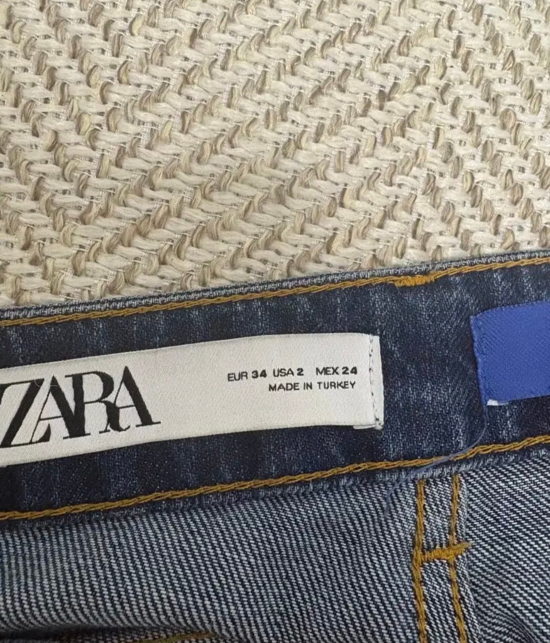 자라 x 아더에러 와이드 레그진 34 상품이미지4