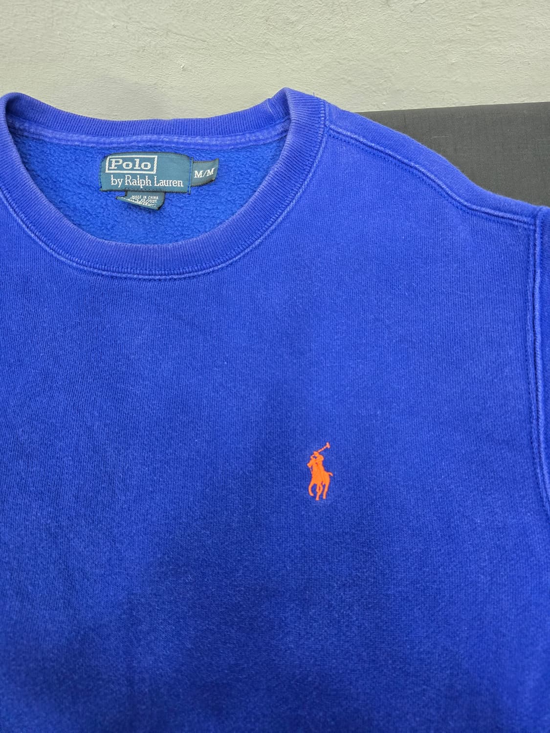 폴로 랄프로렌 블루 맨투맨 M/M 상품이미지4