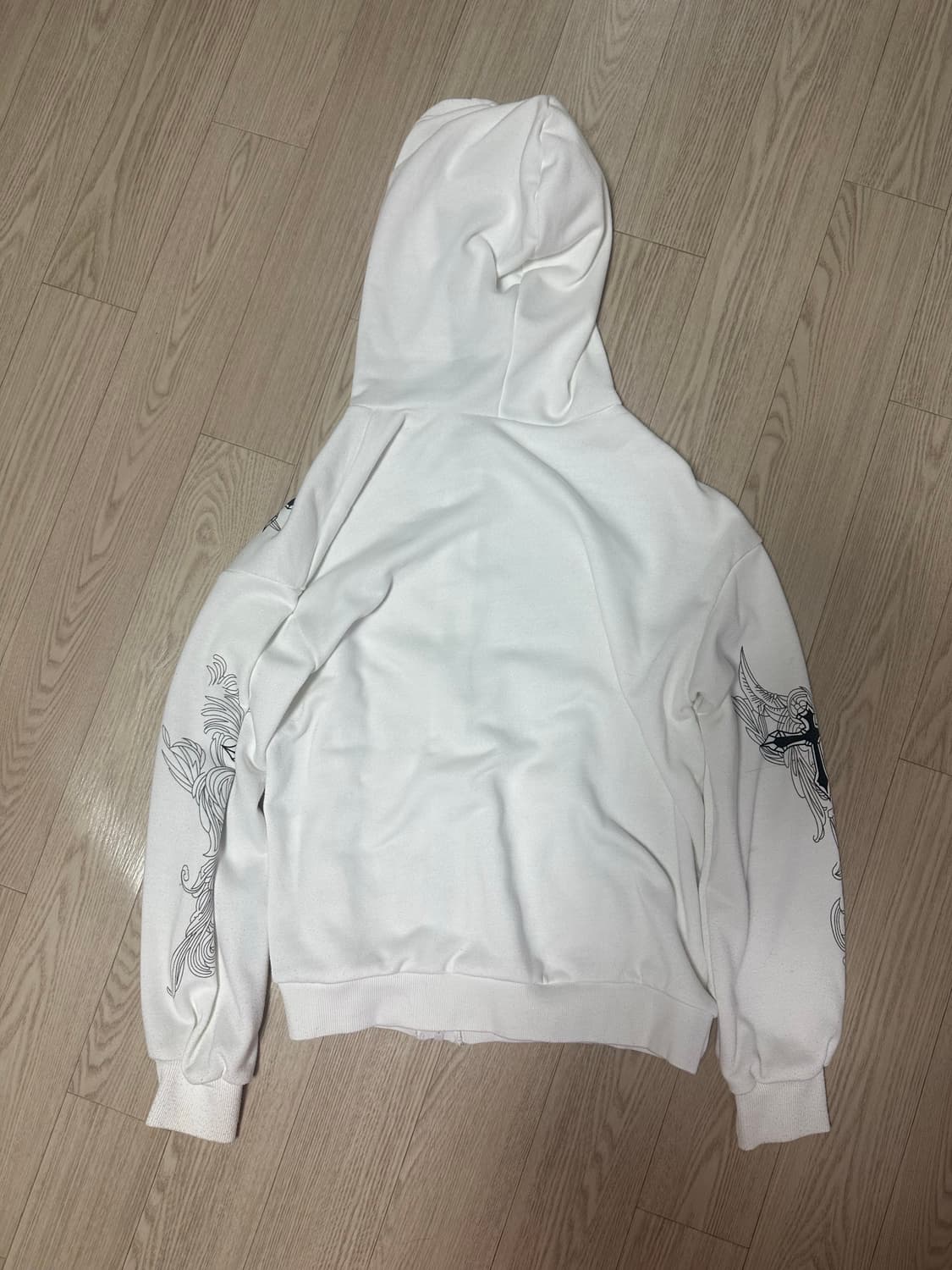 오리엔탈 빈티지 락시크 펑크 후드집업 상품이미지4