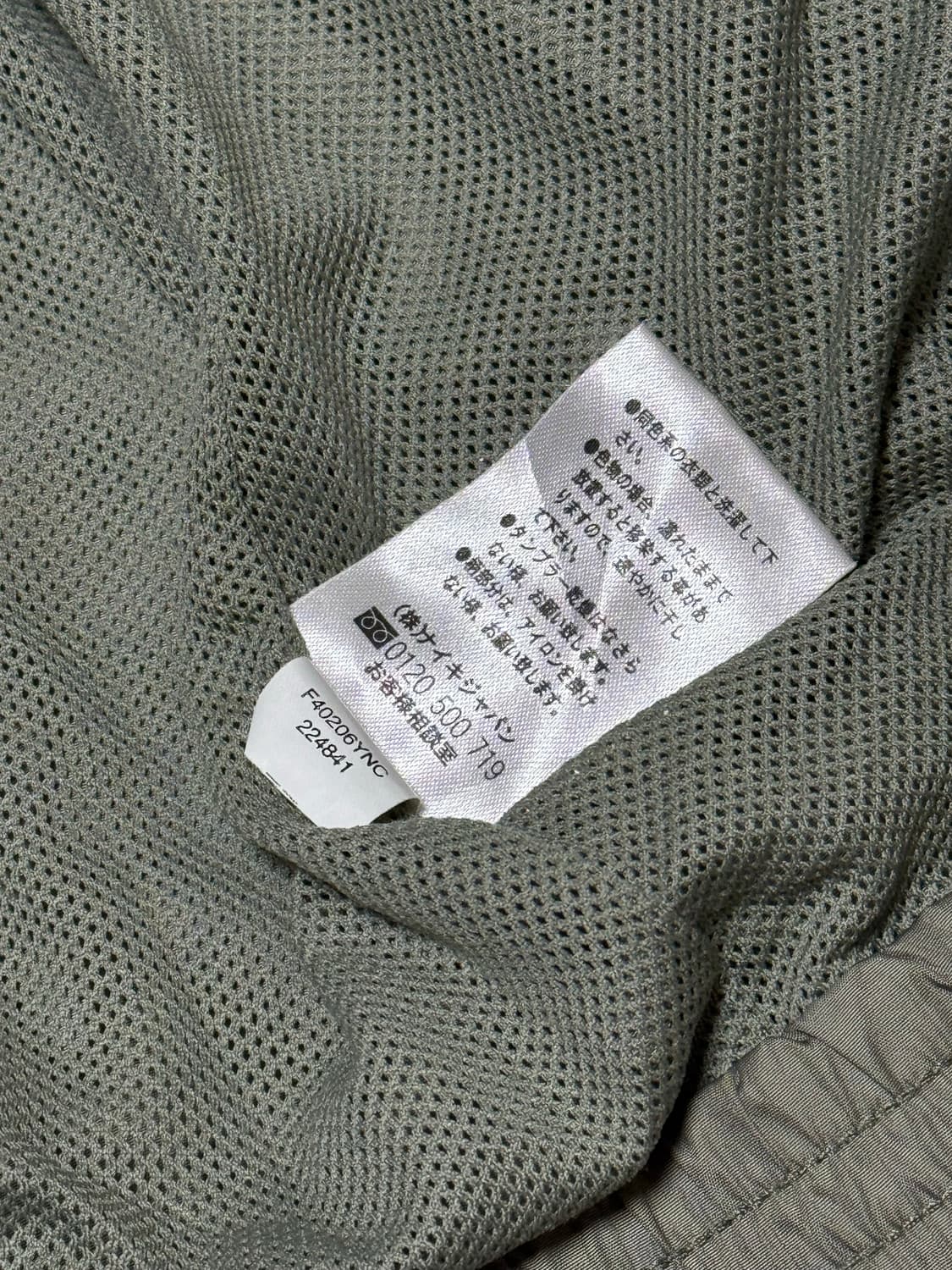 나이키 일본 카키그레이 화이트 투웨이 바람막이 상품이미지6