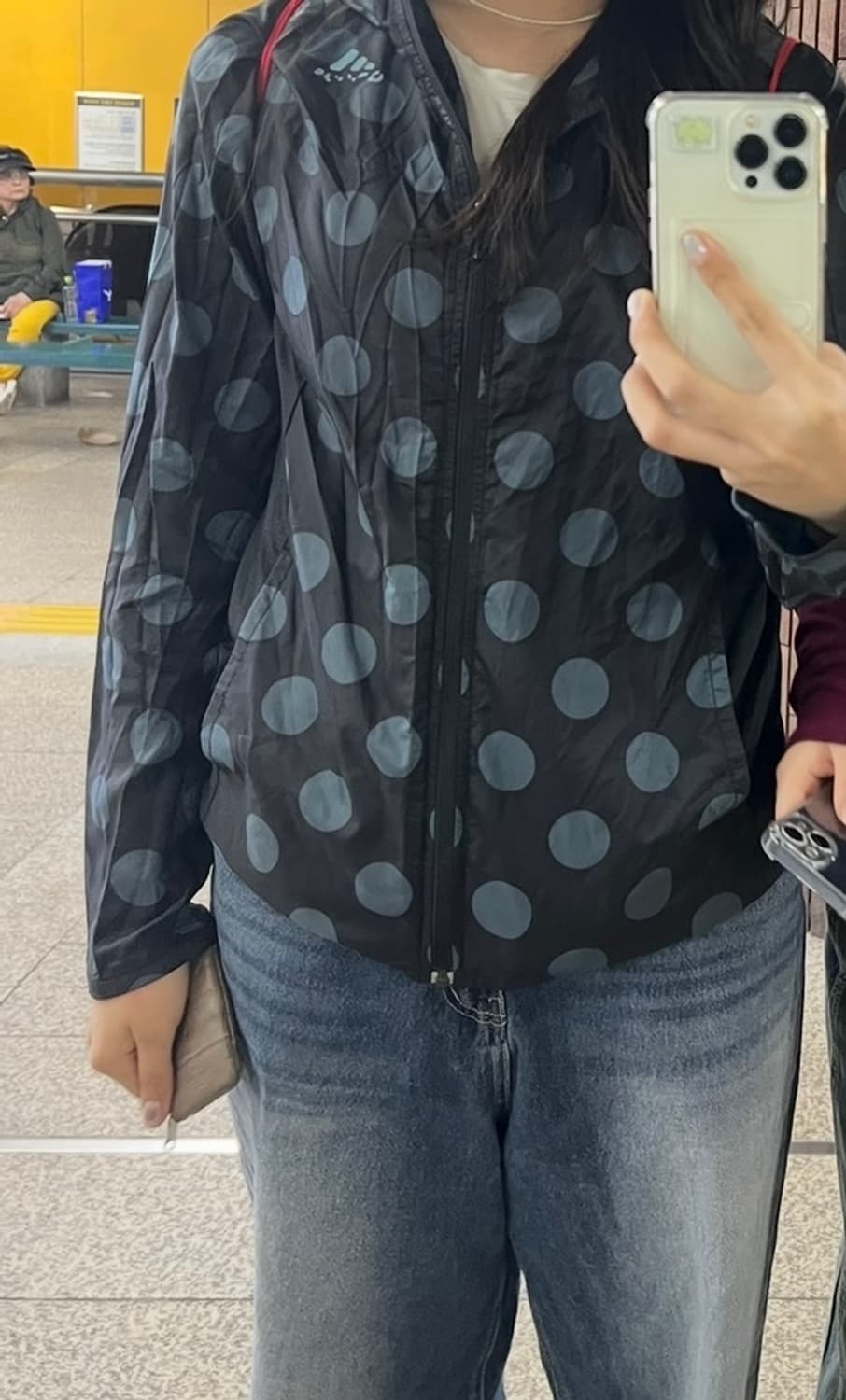 아디다스 도트 바람막이 상품이미지1