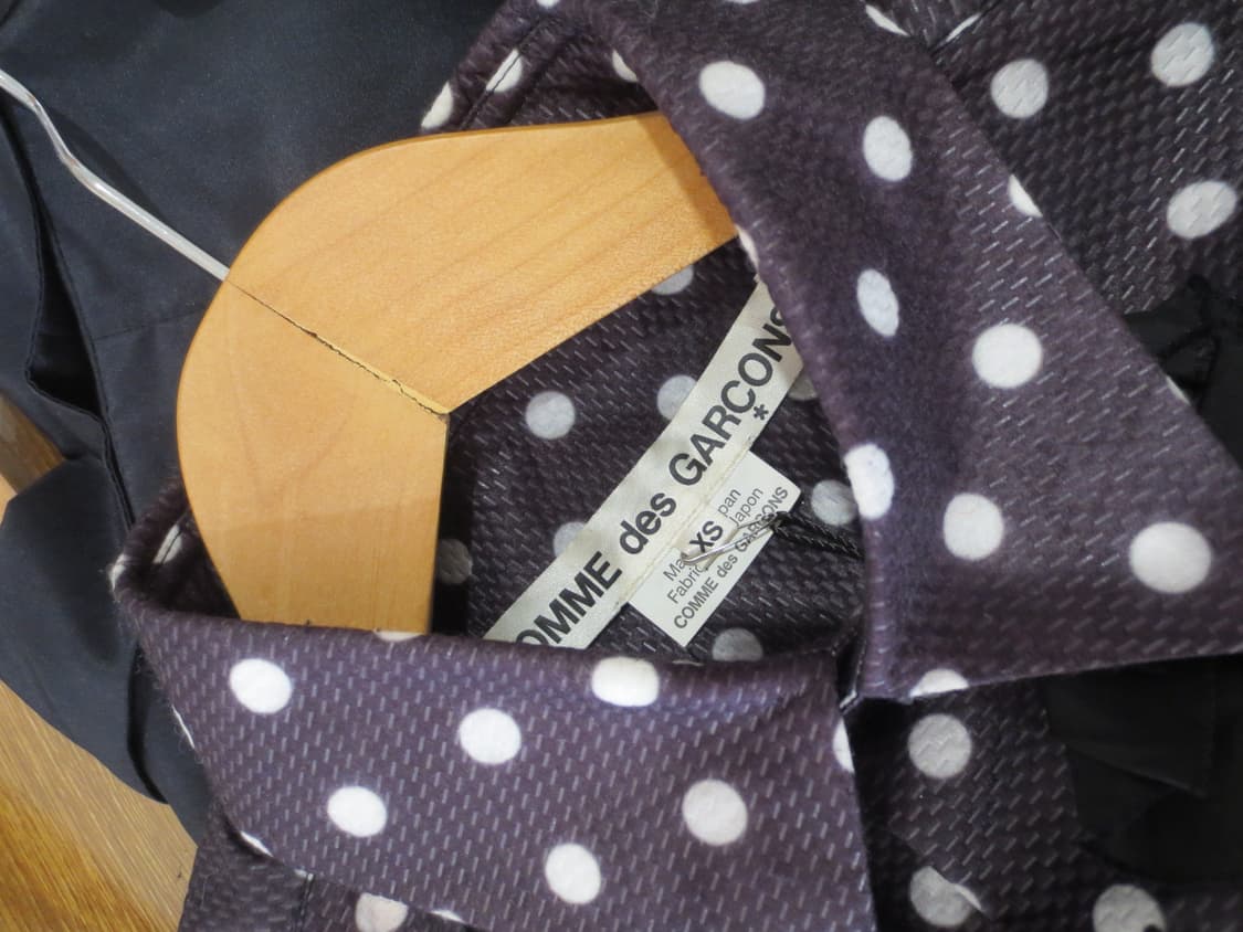 꼼데가르송 도트 프릴 셔츠 상품이미지7