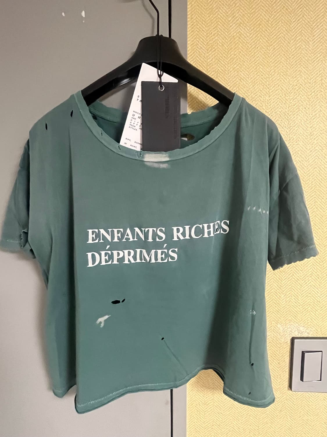 enfants riches deprimes 클래식 로고 티셔츠 상품이미지1