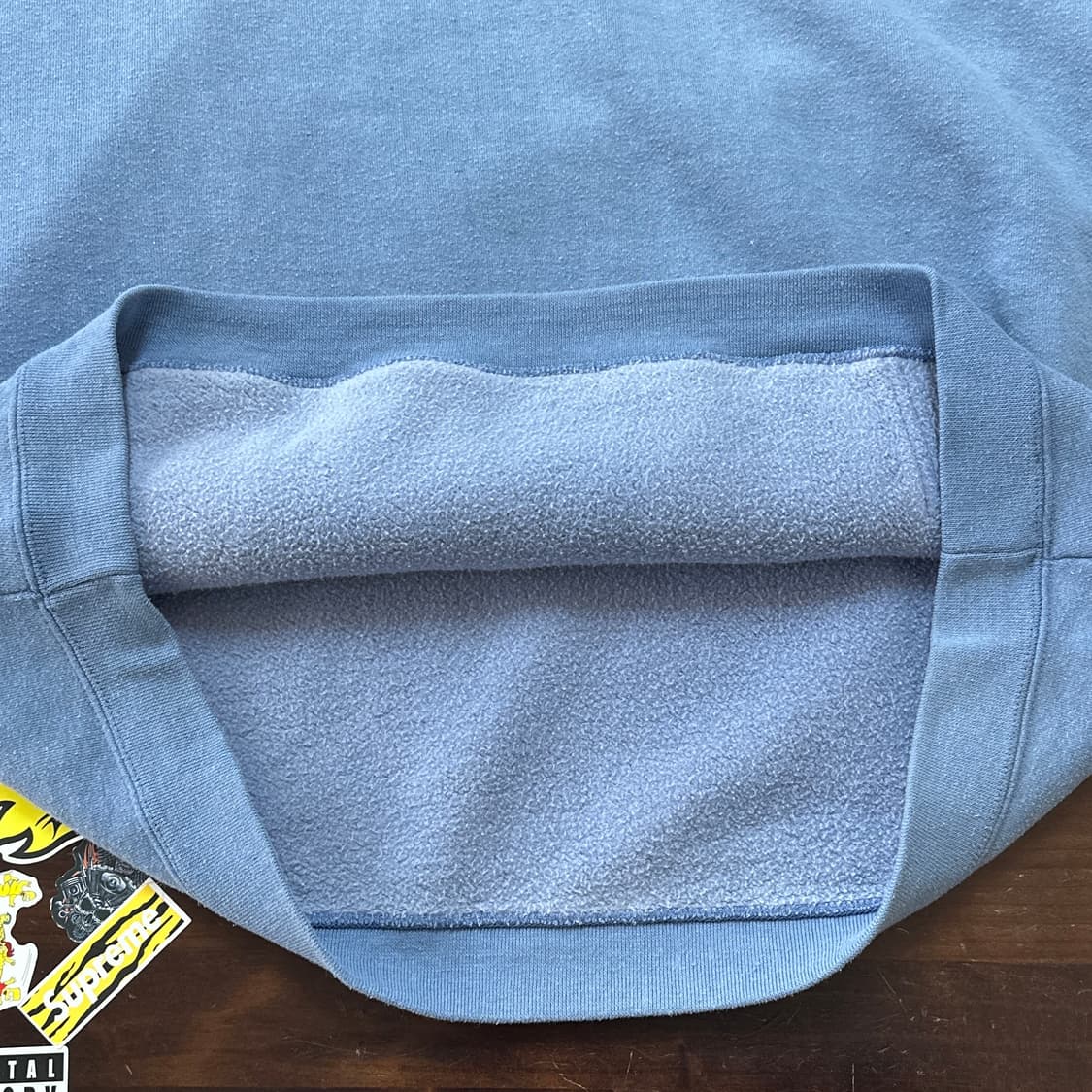 90s USA 올드 스투시 베이직 후디 후드티 XL 상품이미지6