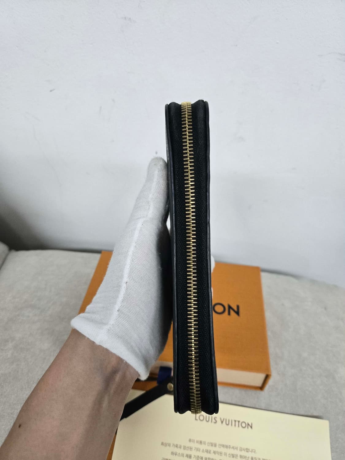 [보증서 정품] 루이비통 앙프레뜨 지피월릿 장지갑 상품이미지6