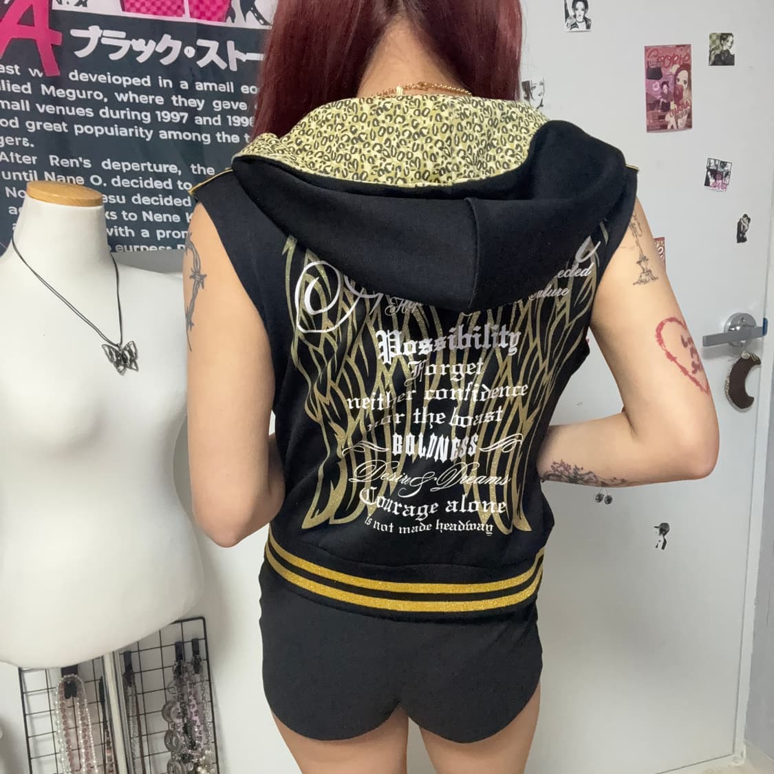 갸루 나시 후드집업  상품이미지3