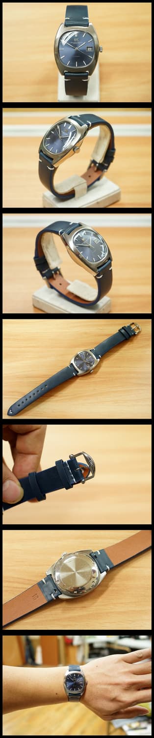 70s iwc 올드 인터 tv 스크린 블루 다이얼 8541b오토매틱 시계 상품이미지2