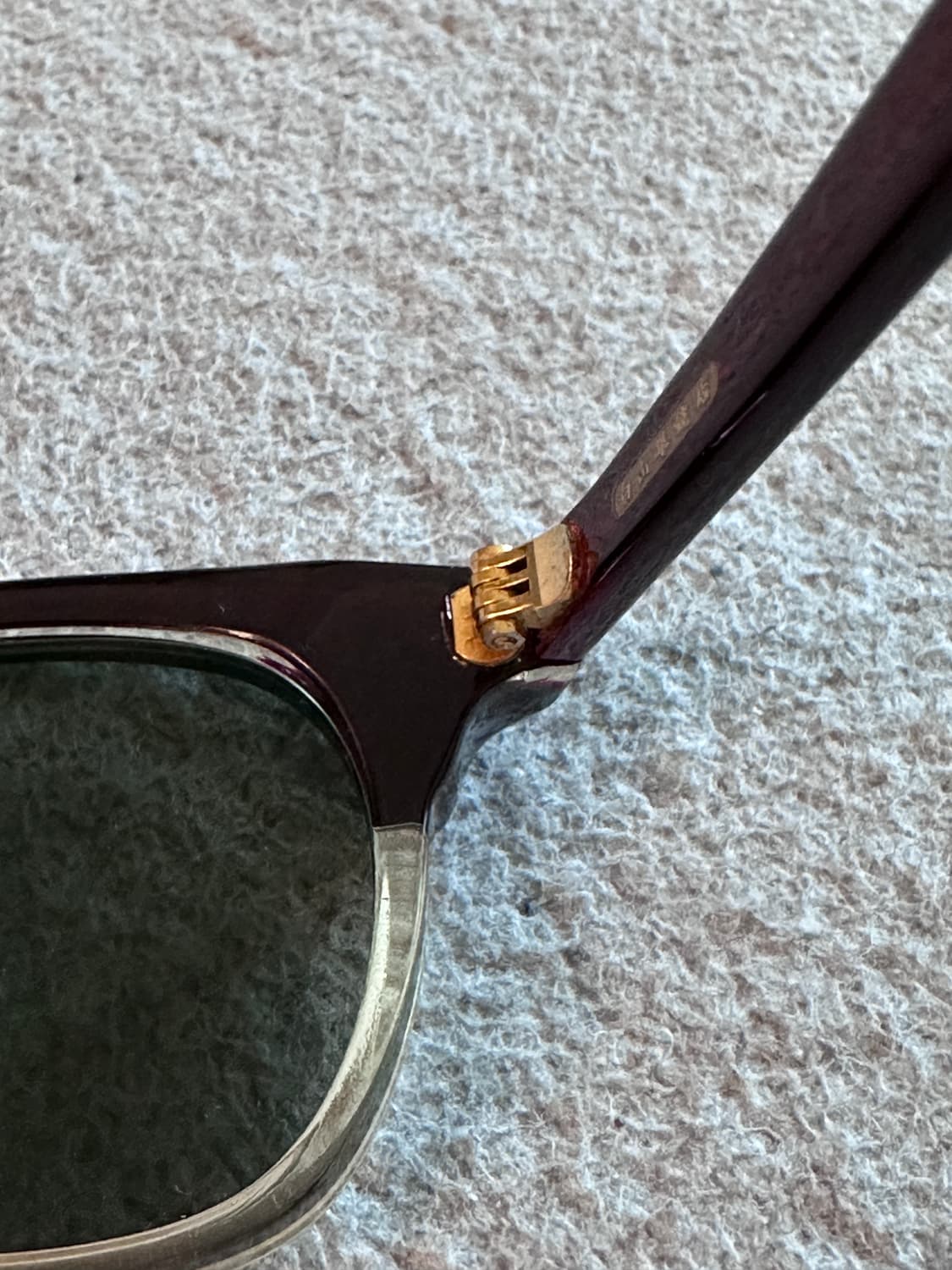 백산안경 하쿠산안경  포스트 / 브라운 상품이미지8