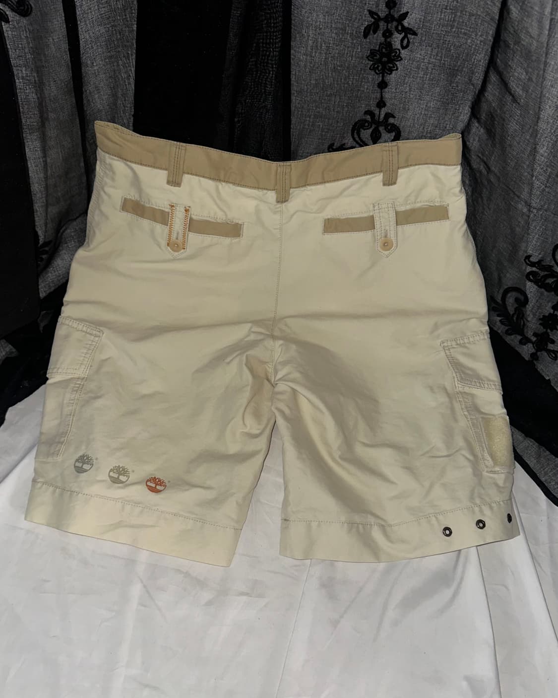 Beige cargo shorts 상품이미지4