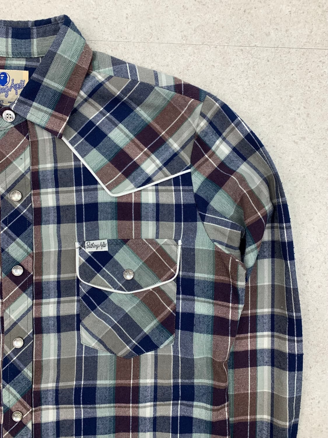 Bape 베이프 90s 웨스턴 셔츠 상품이미지2