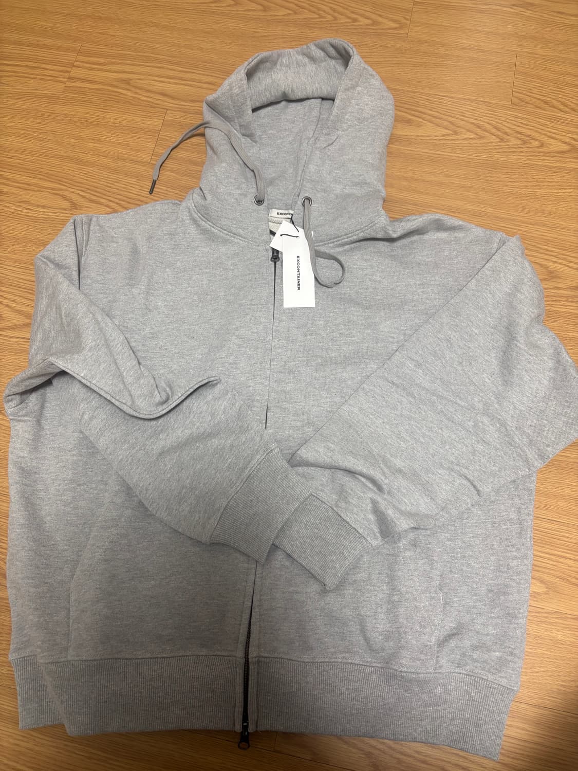 후드집업 블랙 그레이 일괄 새옷 상품이미지2