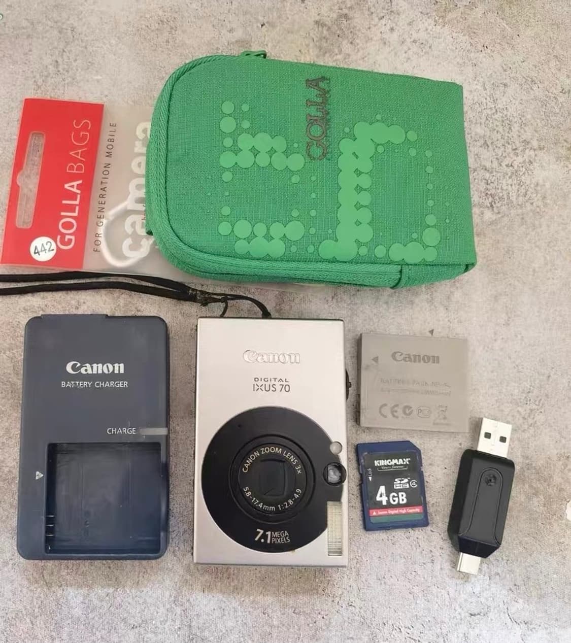 A급)캐논 익서스 70 CANON IXUS 70 빈티지 디지털카메라 디카 상품이미지7