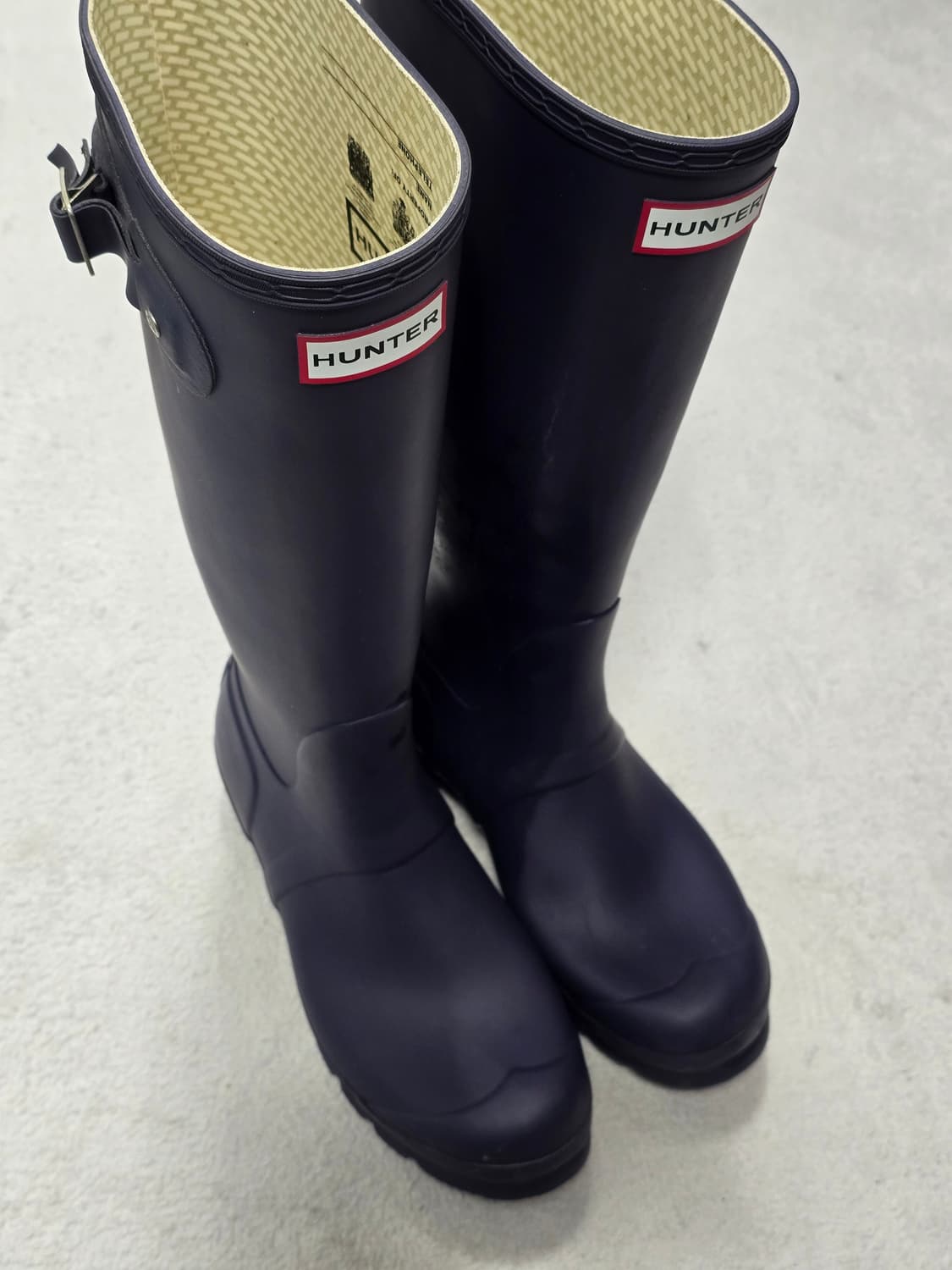 HUNTER 헌터 레인부츠 퍼플 오리지날 240 상품이미지2