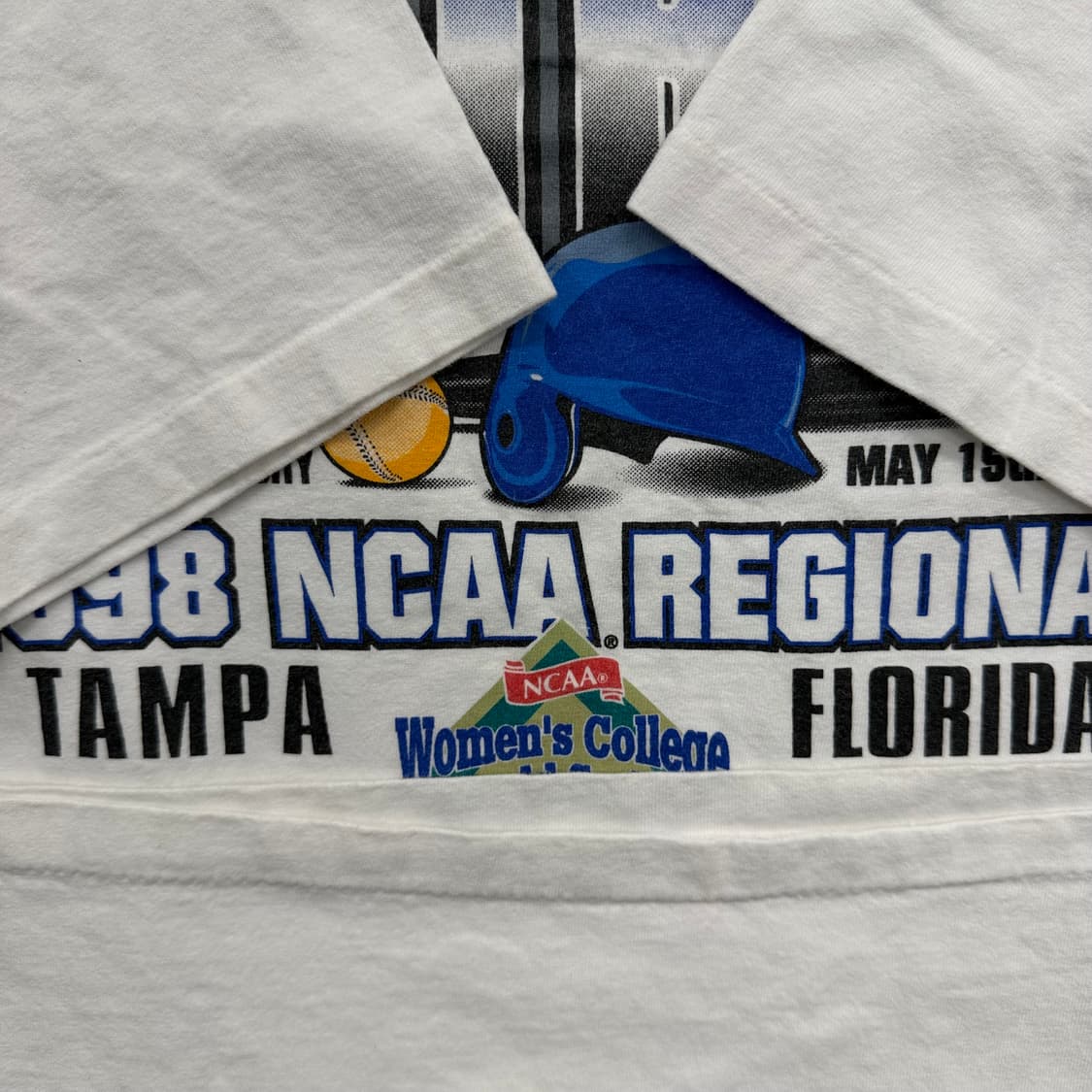 90s Vintage 1998 NCAA Single Stitch Tee 상품이미지4