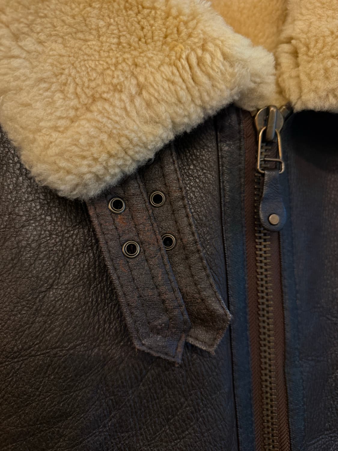 90s B-3 무스탕 상품이미지3