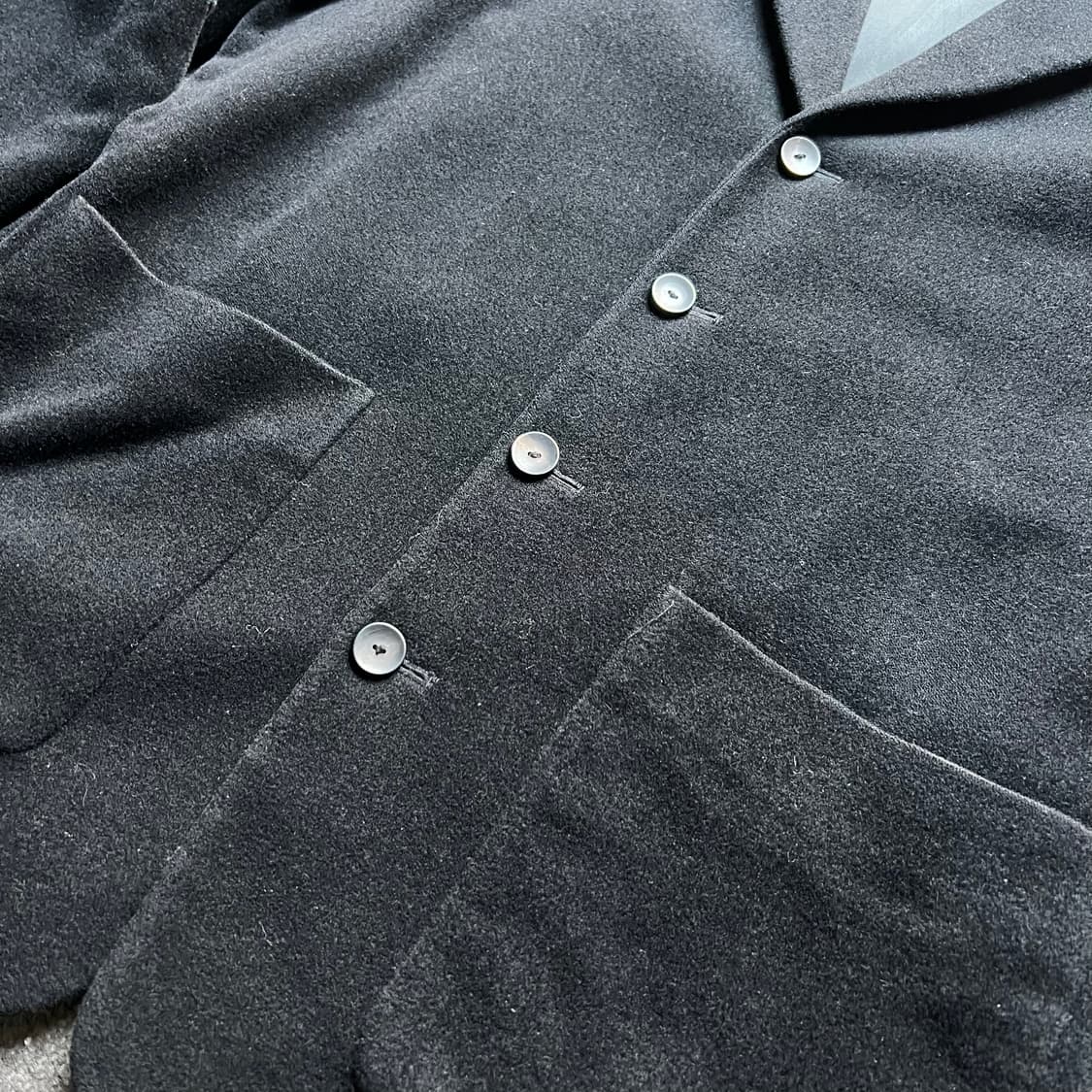  솔리드 옴므 블랙 캐주얼 블레이저 [XL] 상품이미지2