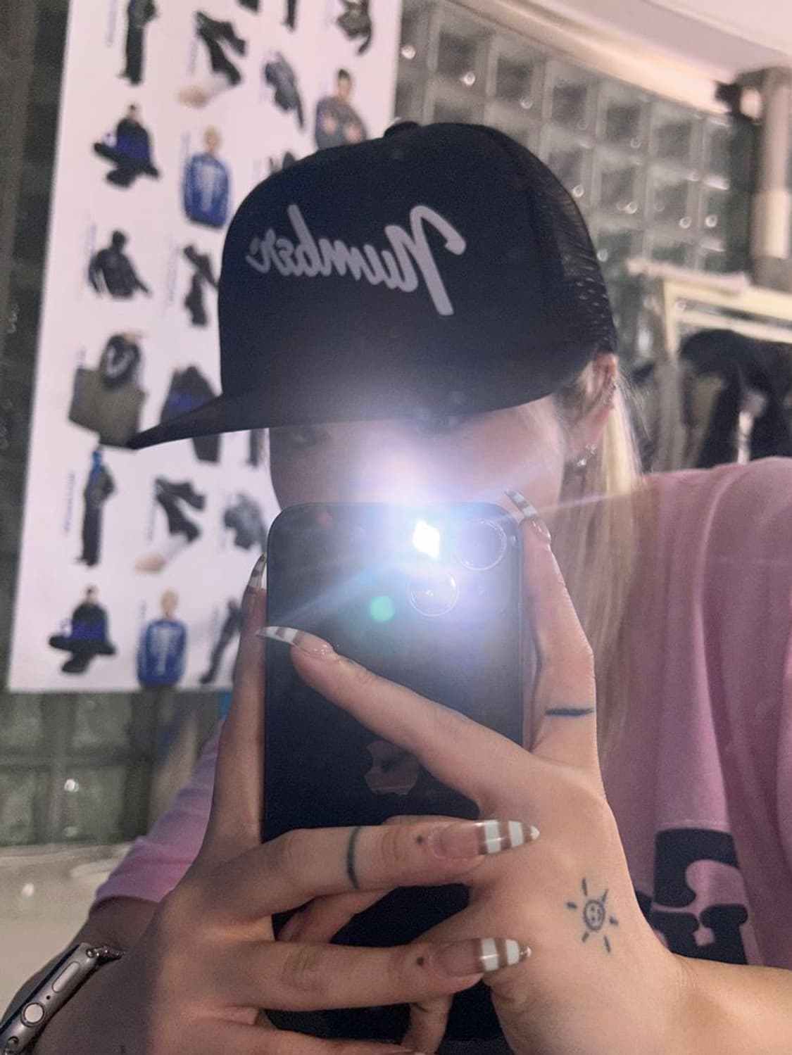 PRINTED MESH C 넘버9 프린트 메쉬 캡 상품이미지2