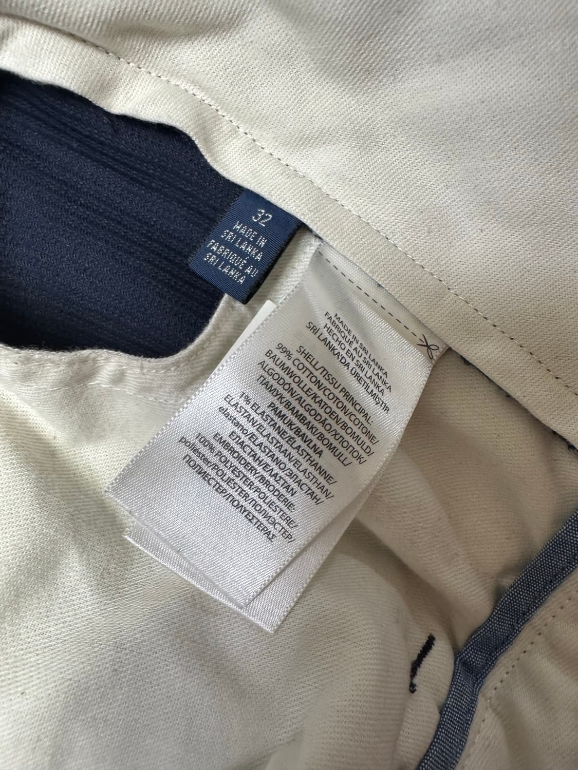 폴로 팔라스 콜라보 코듀로이 팬츠 네이비 32 상품이미지5