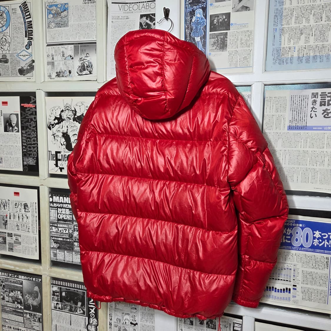 아디다스 레드 구스다운 리버풀 패딩 상품이미지5