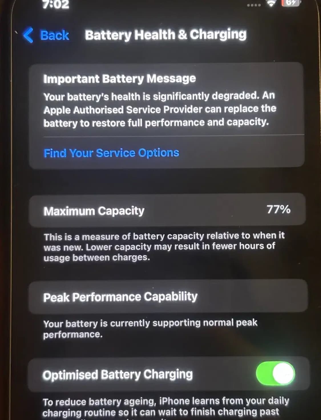 아이폰 xs max 64기가 골드 상품이미지3