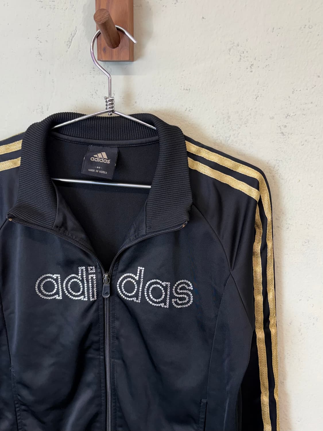 아디다스 빈티지 검금 큐빅 트랙탑 져지 상품이미지4