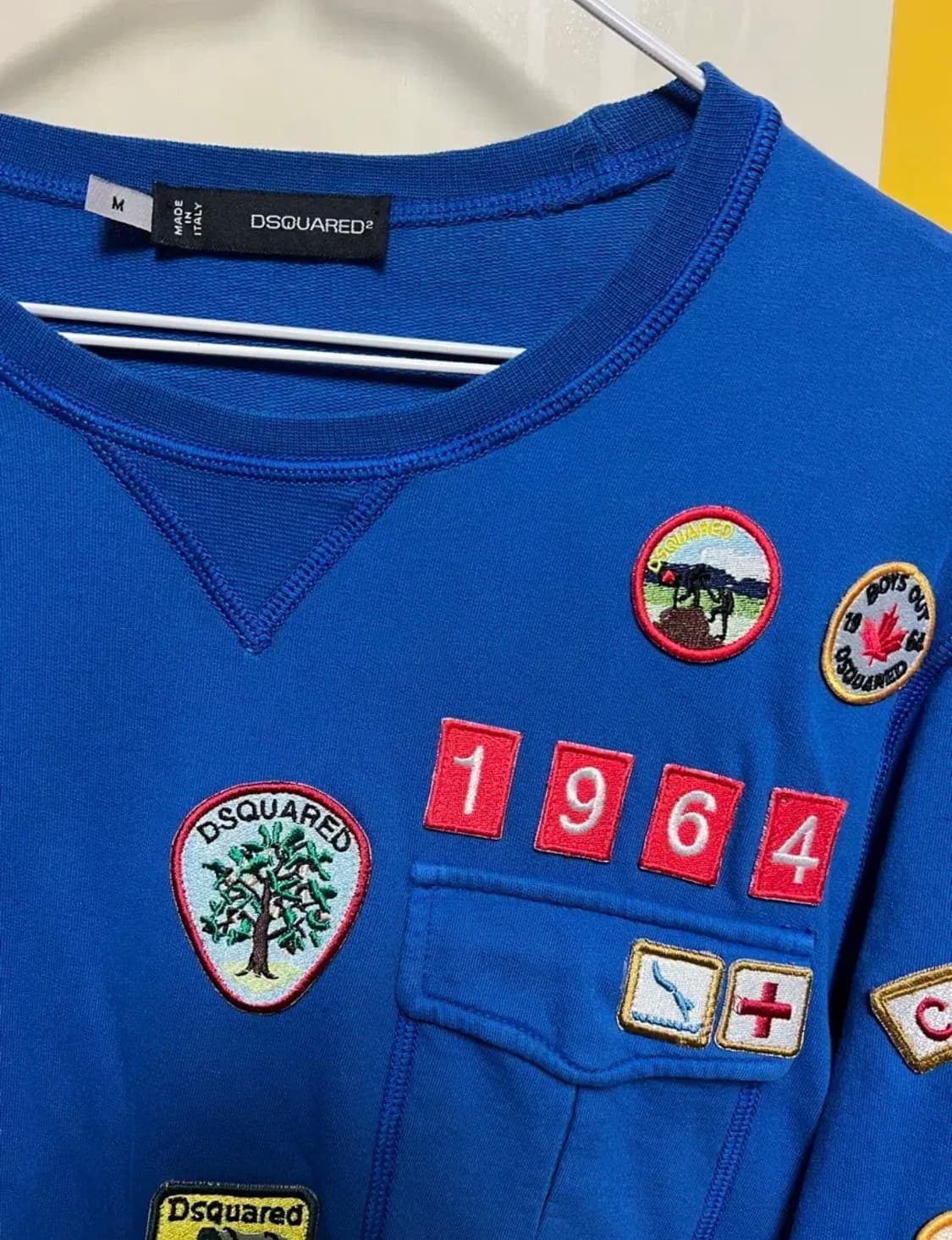 디스퀘어드2멀티패치 맨투맨 상품이미지3