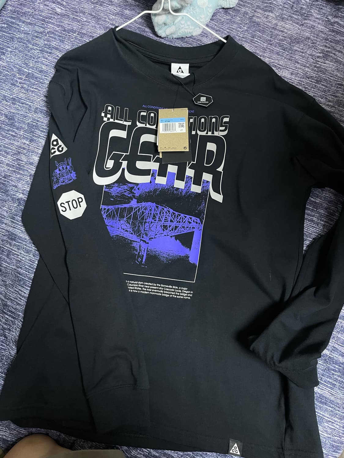 ACG 드라이핏 롱슬리브 M 아시아 상품이미지1