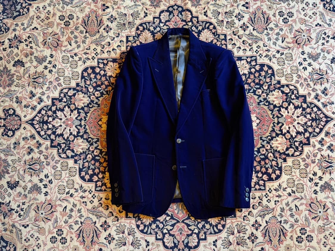 넘버 나인 by Takahiro Miyashita 벨벳 자켓 슬림100 상품이미지1