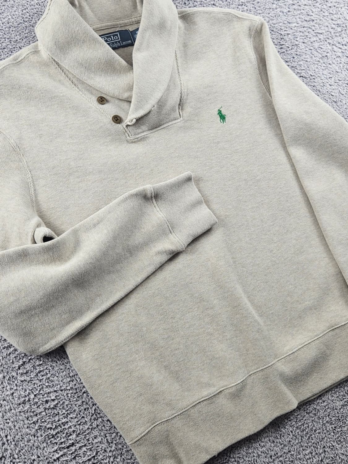 폴로랄프로렌 숄 카라 코튼 니트 스웨터 ( M ) / 11019 상품이미지6