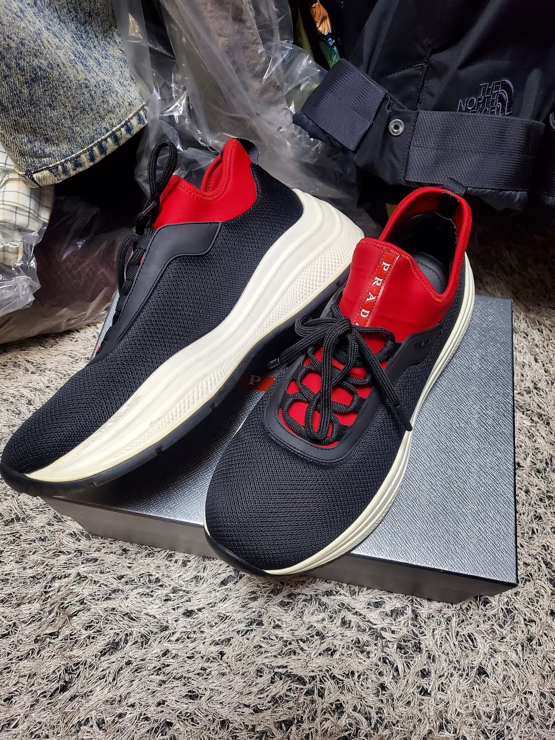 프라다 아메리카컵 메쉬 상품이미지2