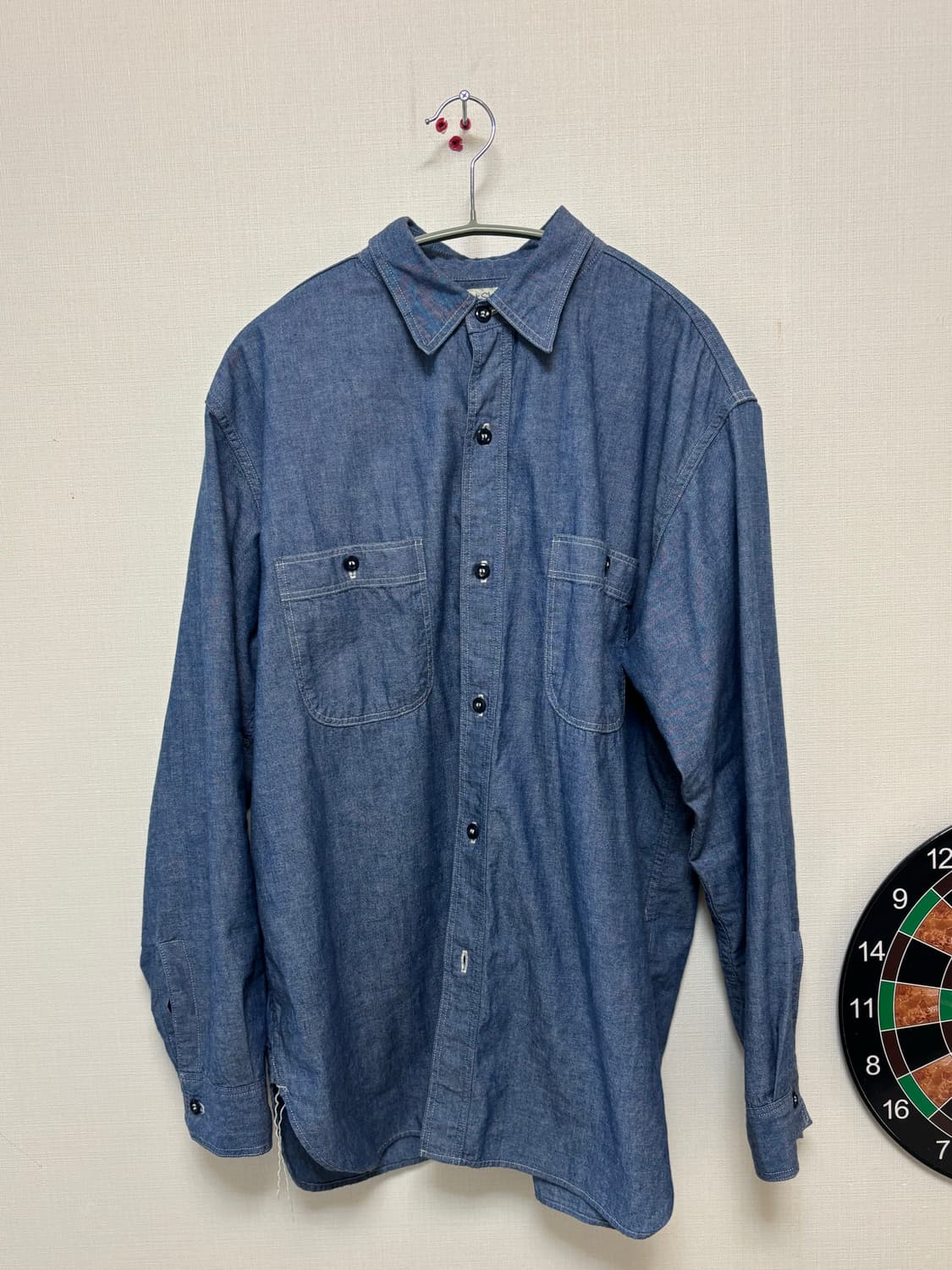 orlsow 샴브레이 릴렉스 핏(3사이즈) 상품이미지1