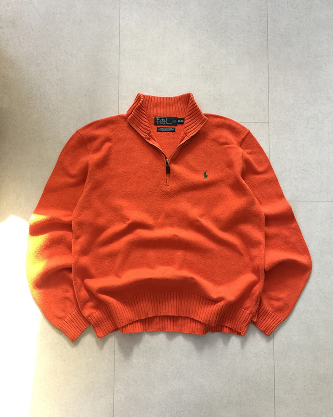 (MAN) 폴로랄프로렌 반집업 니트스웨터 L 상품이미지1