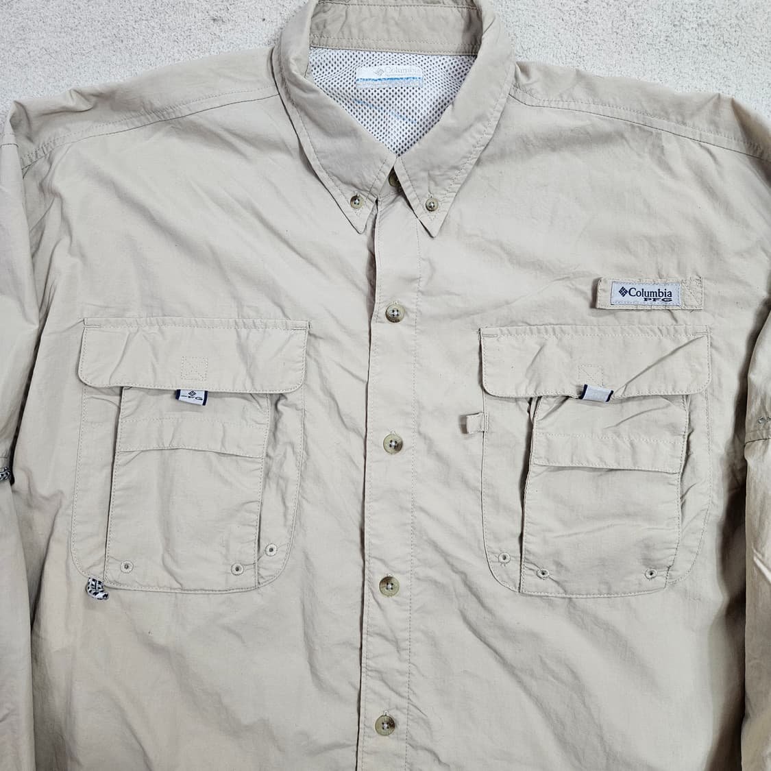 컬럼비아 PFG 유틸리티 셔츠 L 상품이미지5