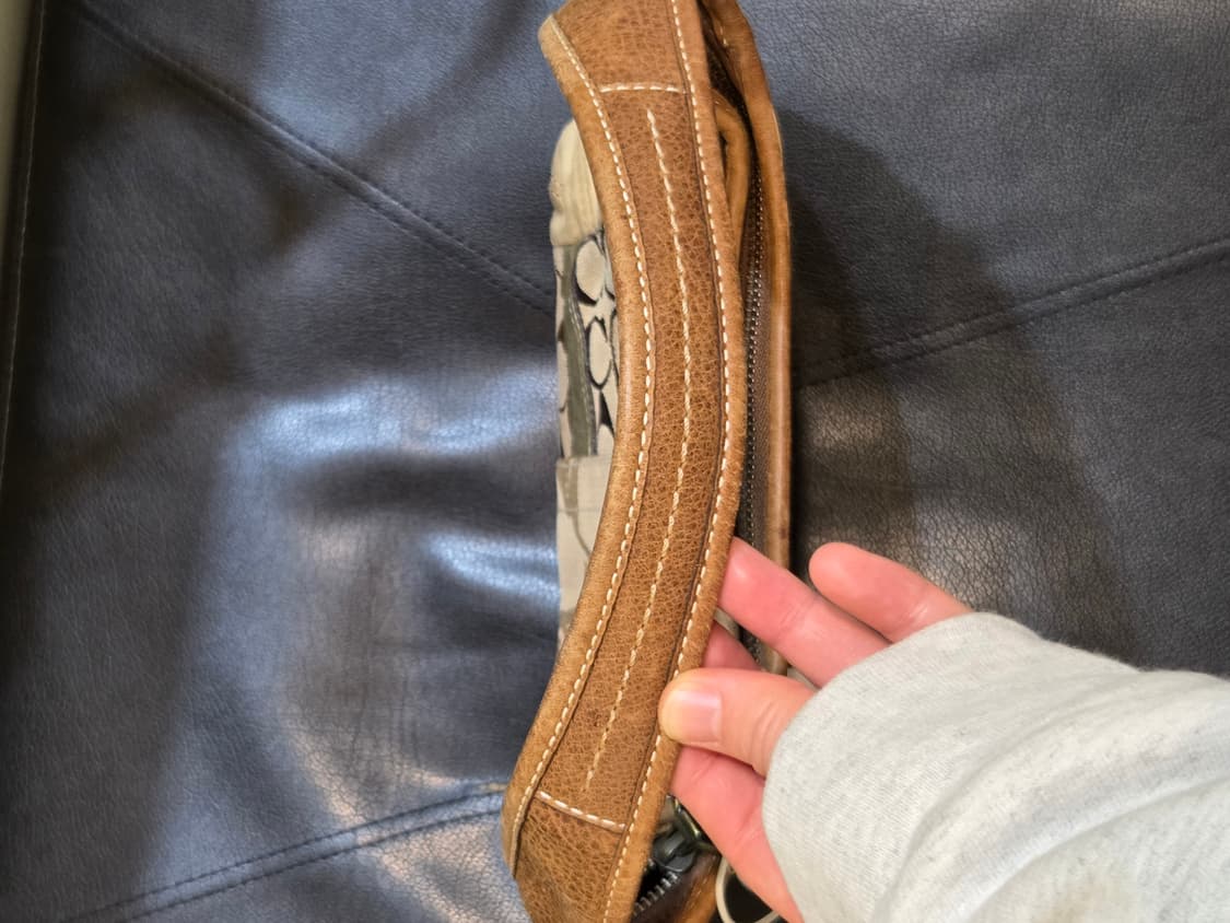 Coach 코치 레오파드 패치 토트백 상품이미지6