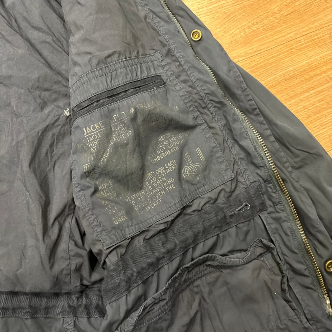 폴로 랄프로렌 M-43 네이비 필드 자켓 상품이미지9