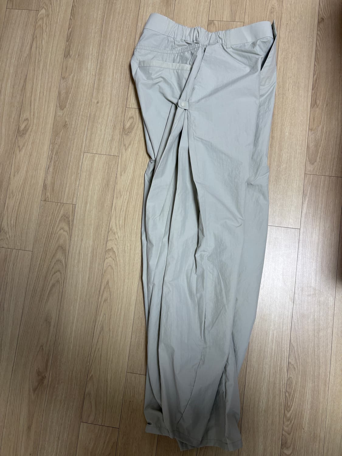 산산기어 22fw 사이드 스냅 팬츠 아이스베이지 상품이미지5