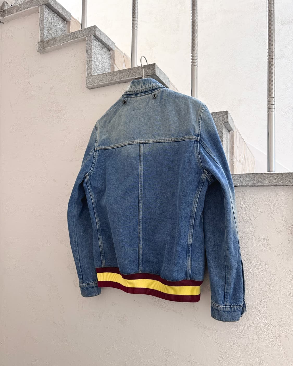JW Anderson 리브 데님 블루종 상품이미지2
