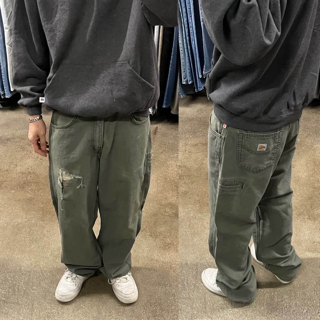 Carhartt FR 데미지 카펜터 팬츠 (33“) 상품이미지1