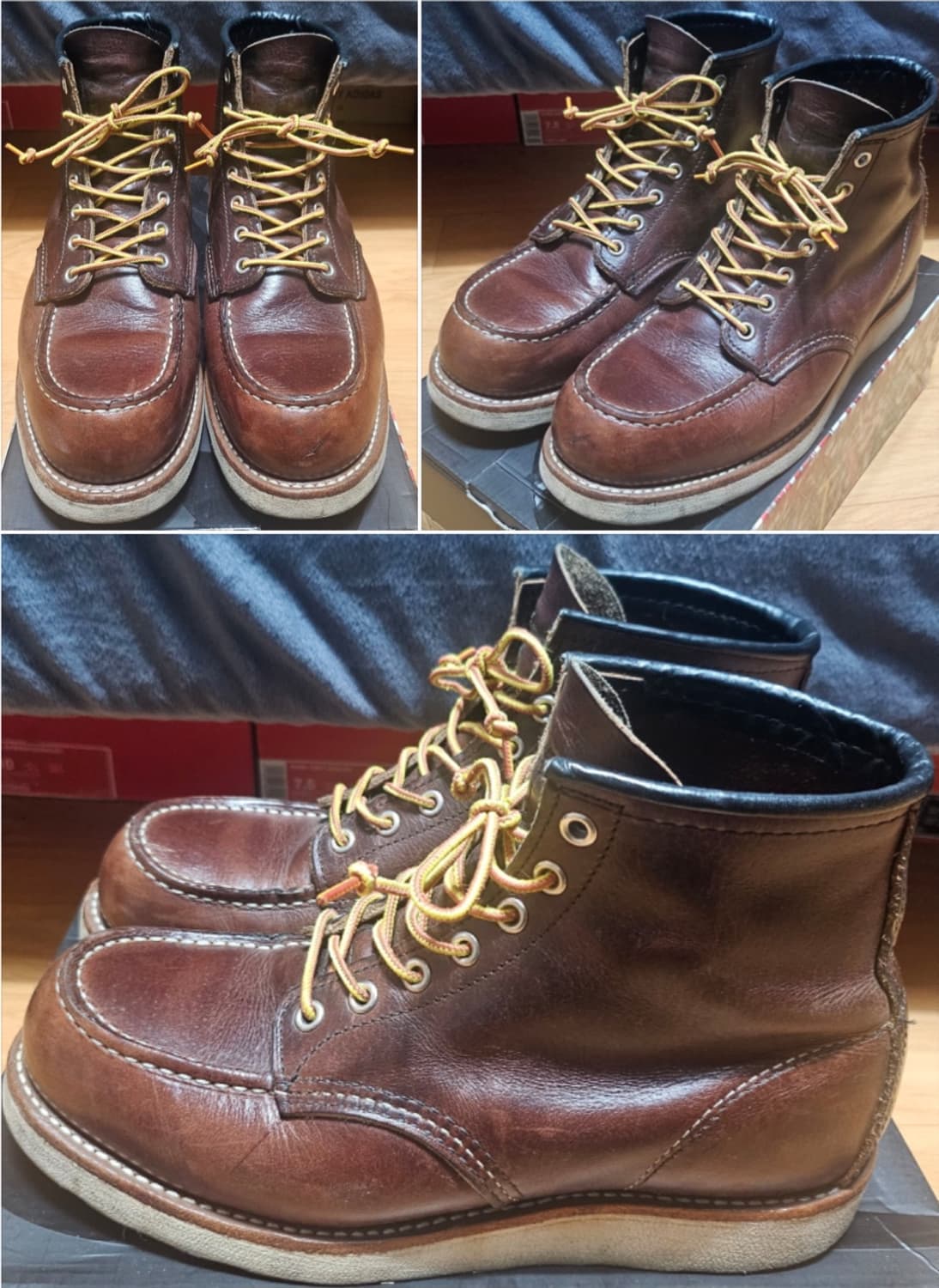 [초급처!한정판정품!]레드윙6인치목토8138브라이어오일슬릭아메카지부츠 상품이미지2